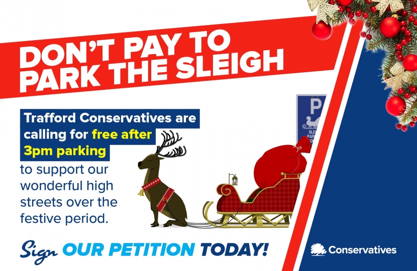 don't pay to park the sleigh