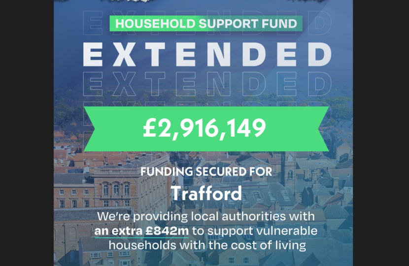 Household Support Fund in Trafford